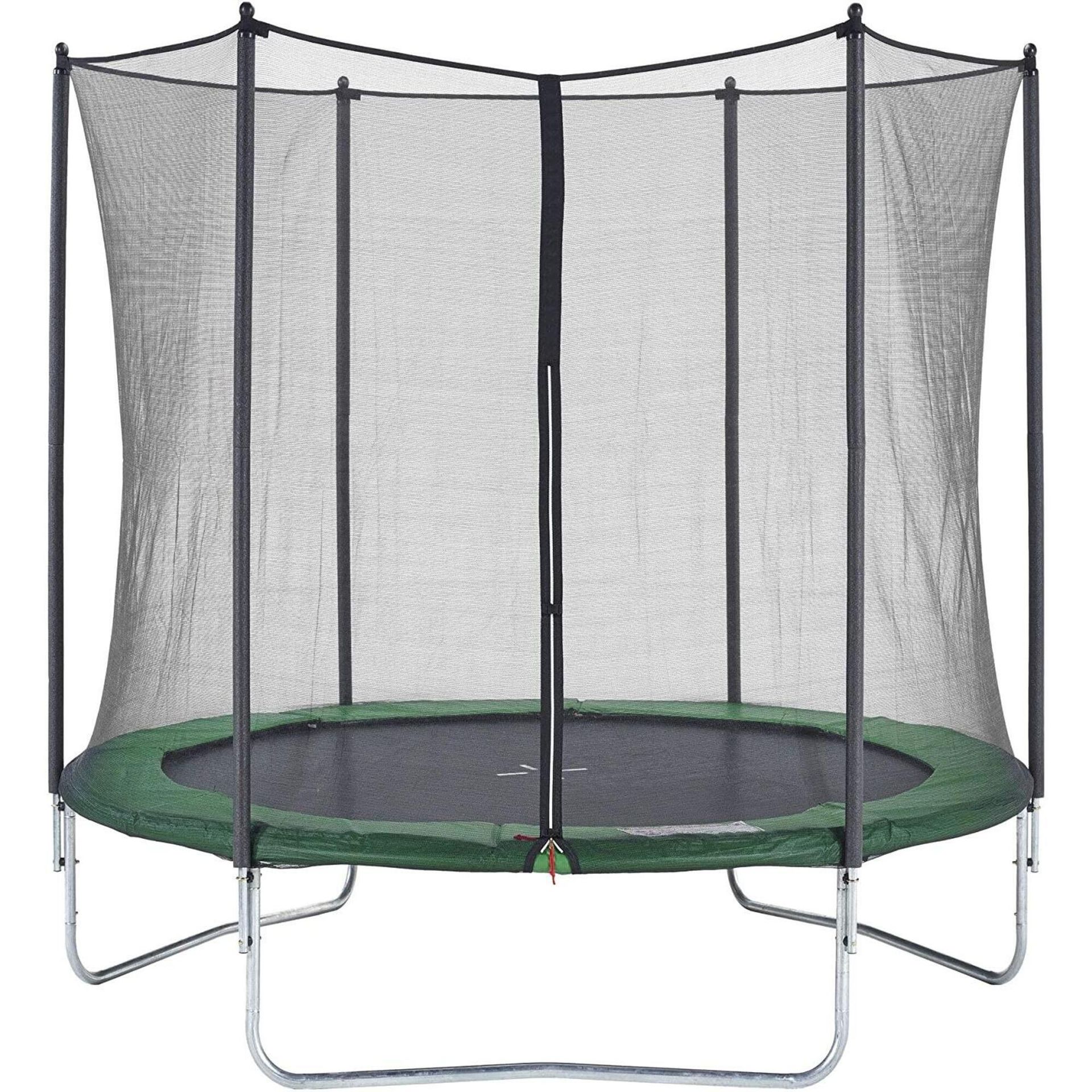 Trampolina Z Siatką Bezpieczna CZON SPORTS 250cm