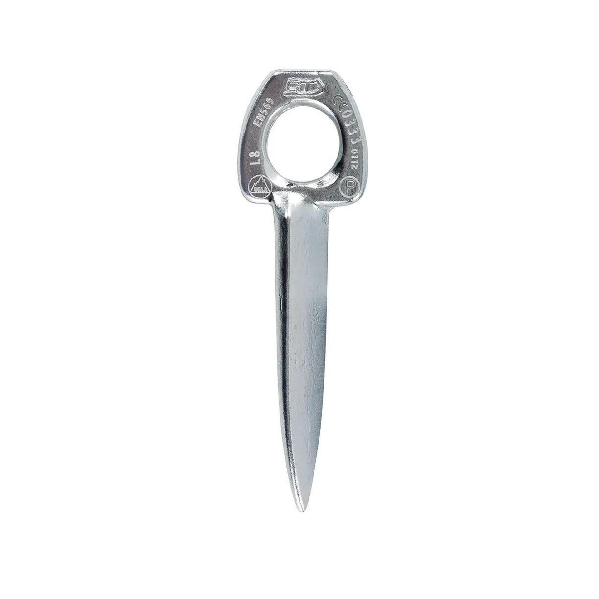 Climbing Technology uniwersalny piton, srebrny, 10 cm 3A250100T5C3STD