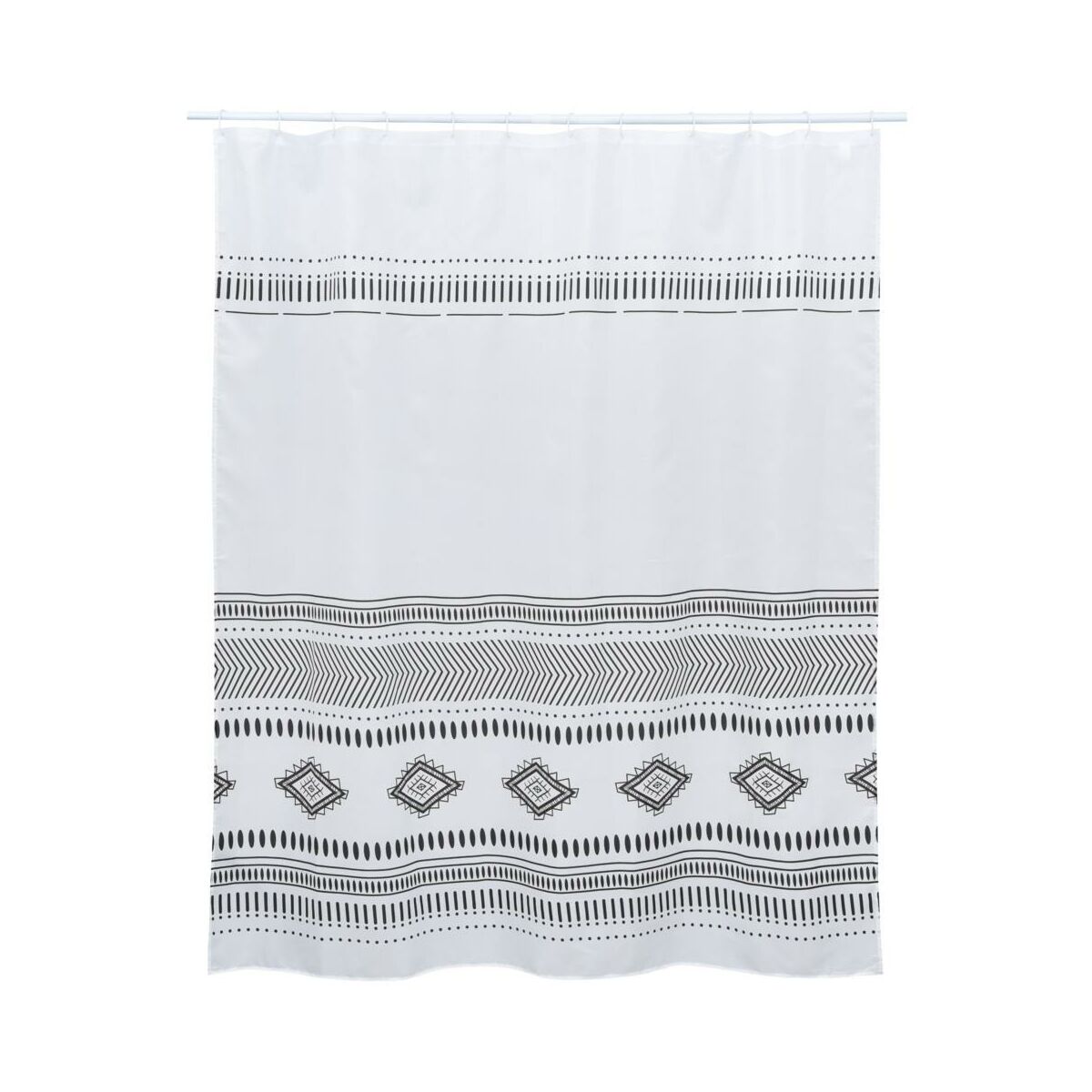 Zasłonka prysznicowa Etno 180 x 200 Bisk