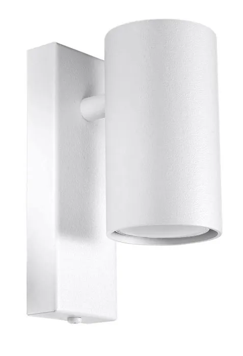 Biały minimalistyczny kinkiet tuba - 6X S752 N5-D25