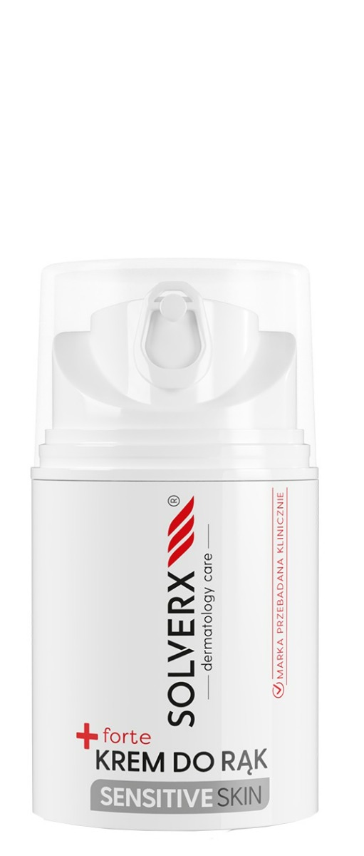 Фото - Крем і лосьйон Rak Ceramics Solverx Sensitive Skin Forte - Krem do rąk 50ml 