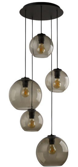 Duża lampa do salonu VETRO V nowoczesna, loft