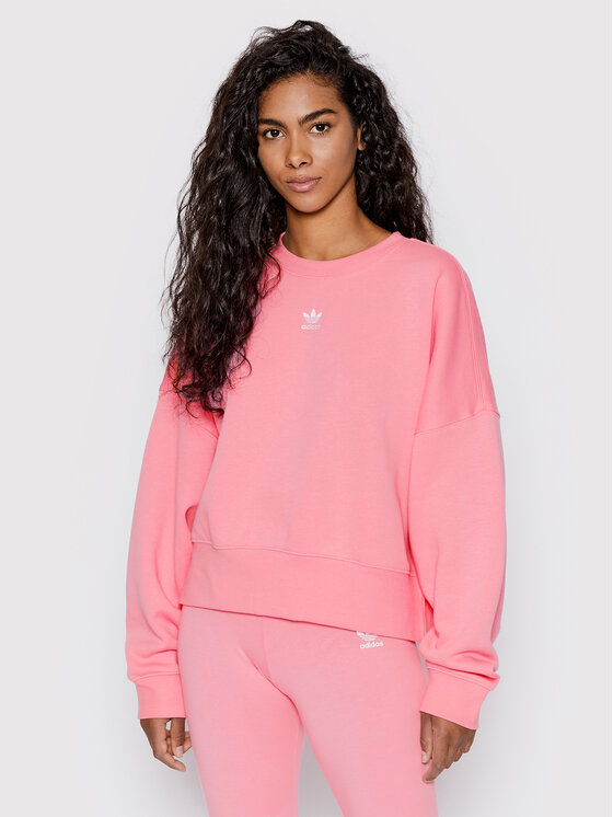 adidas Bluza HJ7870 Różowy Relaxed Fit