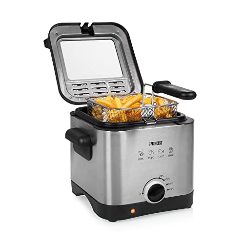 Princess Mini Frytkownica 182612-1,5 L - 1000 W - na frytki 400 g