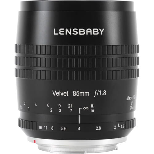 Lensbaby Velvet 85 mm f/1.8 do Canon