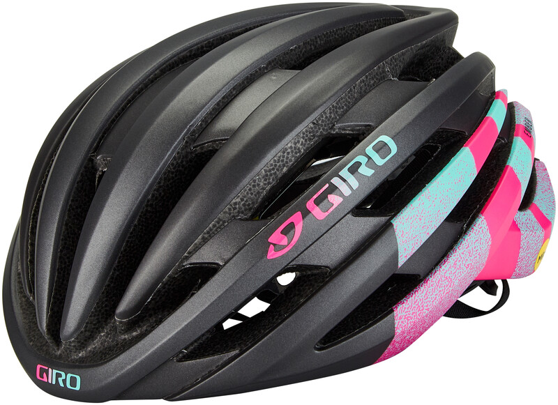 Giro Ember MIPS Helmet, czarny/kolorowy 55-59cm 2022 Kaski triathlonowe