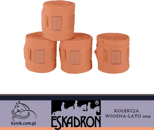 Eskadron Bandaże FLEECE Classic Sports S/S 22 - - soft peach