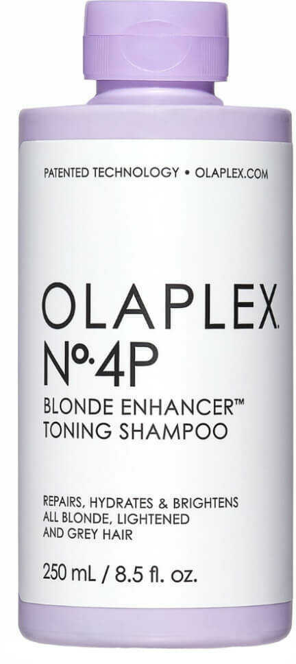 Olaplex No.4P Blonde Enhancer, szampon tonujący do włosów blond i siwych 250ml