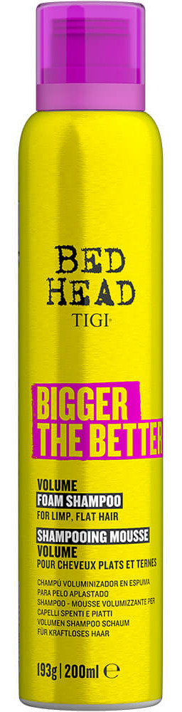 Tigi Bed Head Bigger the Better szmpon w piance do zwiększenia objętości włosów 200 ml