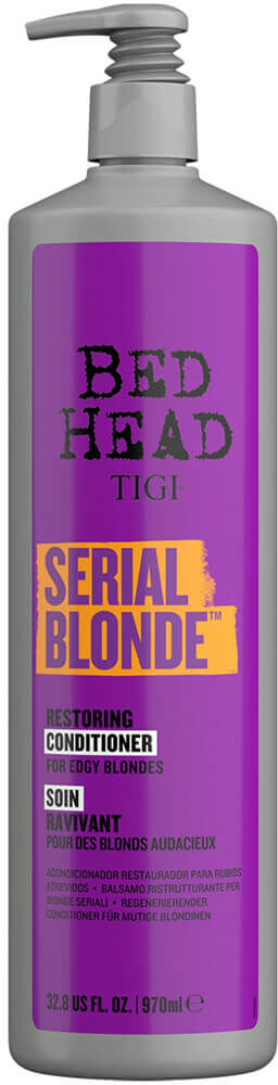 Tigi Bed Head Serial Blonde Restoring odżywka do włosów blond i farbowanych 970ml