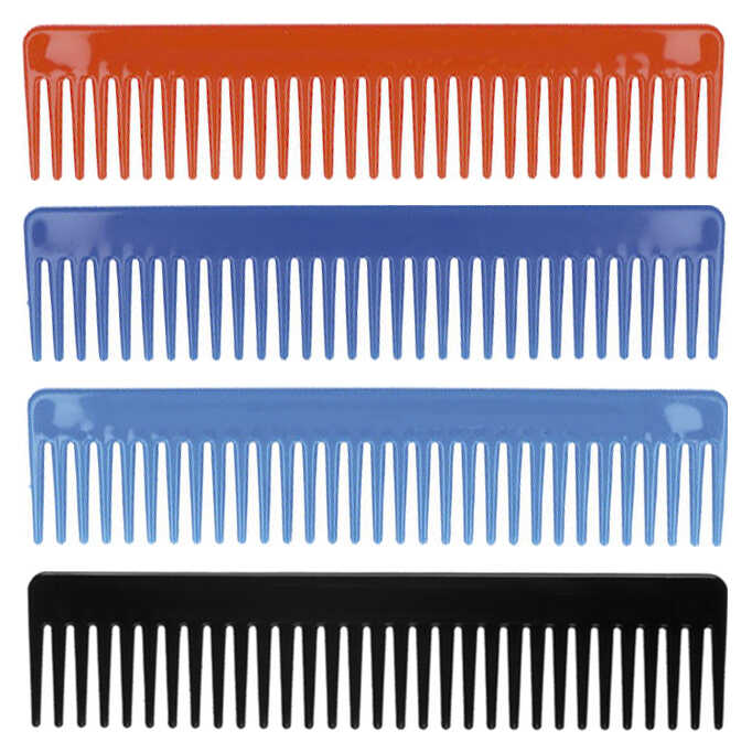 Euro Stil De-Tangler 471 Grzebień fryzjerski różne kolory 17,5 cm