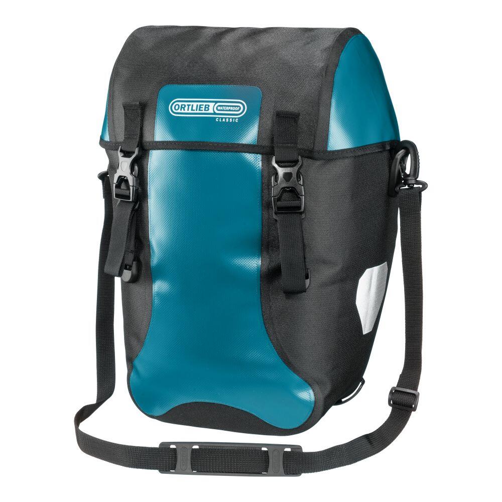Ortlieb Sakwy Rowerowe Tylne Bike-Packer Classic Petrol-Black 40L O-F2604
