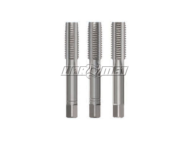 Gwintownik ręczny M4, komplet 3 szt. (RM ≤ 850), DIN-352 INOX HSS - FENES