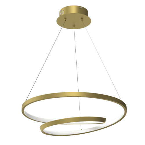 Lampa wisząca LUCERO GOLD 48W LED ML7950-Milagro