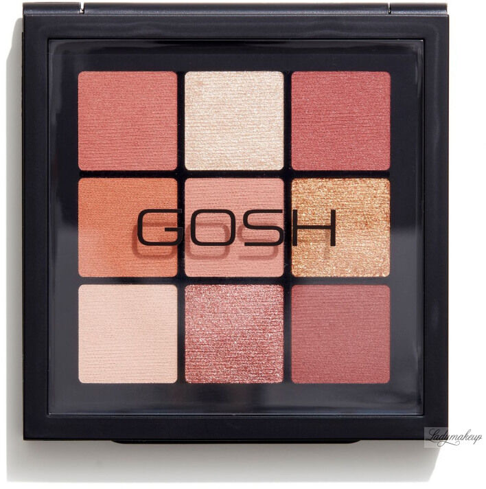 GOSH - Eyedentity Eyeshadow Palette - Paleta 9 cieni do powiek - 002 Be Humble