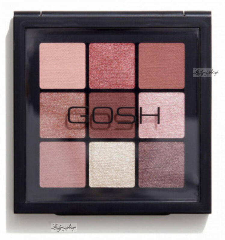 GOSH - Eyedentity Eyeshadow Palette - Paleta 9 cieni do powiek - 001 Be Honest