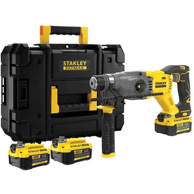 Stanley Młotowiertarka SDS+ 18V 20V akumulatorowa 2x4Ah + WALIZKA SY-SFMCH900M22