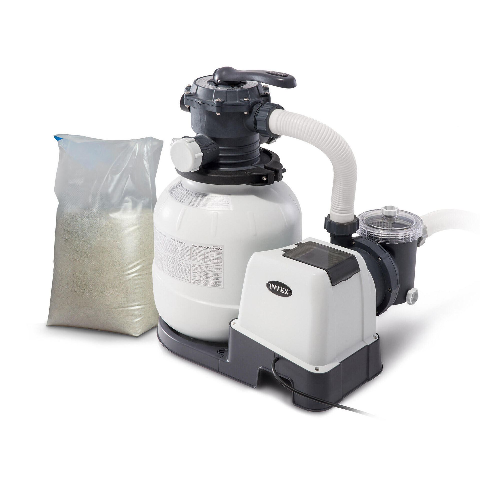 Pompa filtrująca piaskowa 7900 l/h + 25 kg piasku 26646