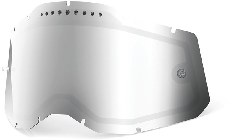 100% Gen 2 Replacement Lens Dual Pane Vented Mirror, srebrny  2022 Akcesoria do okularów i gogli