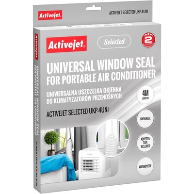 Activejet Uniwersalna uszczelka okienna do klimatyzatorów przenośnych Activejet Selected UKP-4UNI 2_437530
