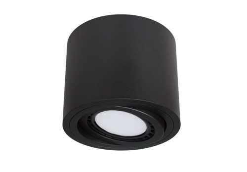 PLAFON NOWOCZESNA LAMPA SUFITOWA WALEC TUBA KUBIK KOSTKA REFLEKTOR OPRAWA NATYNKOWA KINKIET ALUMINIUM LED LM P 223 BK ES111 AR111 QR111