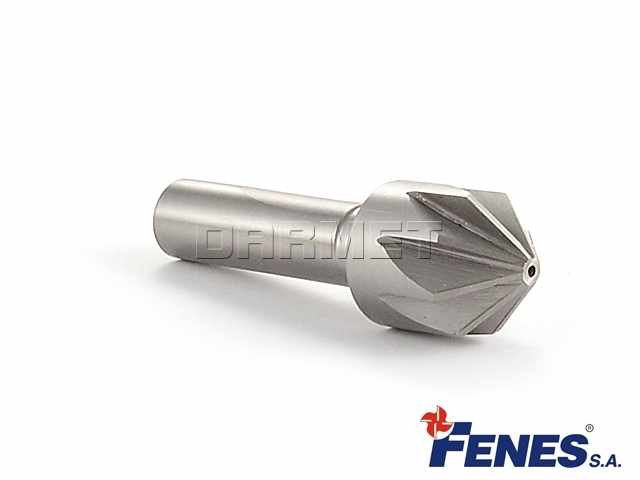 Pogłębiacz stożkowy 90° z chwytem walcowym, DIN 335-A HSS - 16MM - FENES
