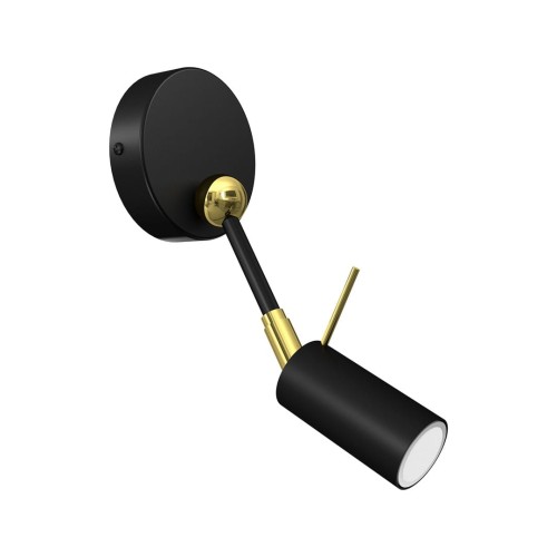 Milagro Kinkiet IRIS Black/Gold 1x mini GU10 MLP7269