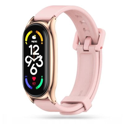 Tech-Protect Pasek IconBand Pro do Xiaomi Mi Smart Band 7 Różowy