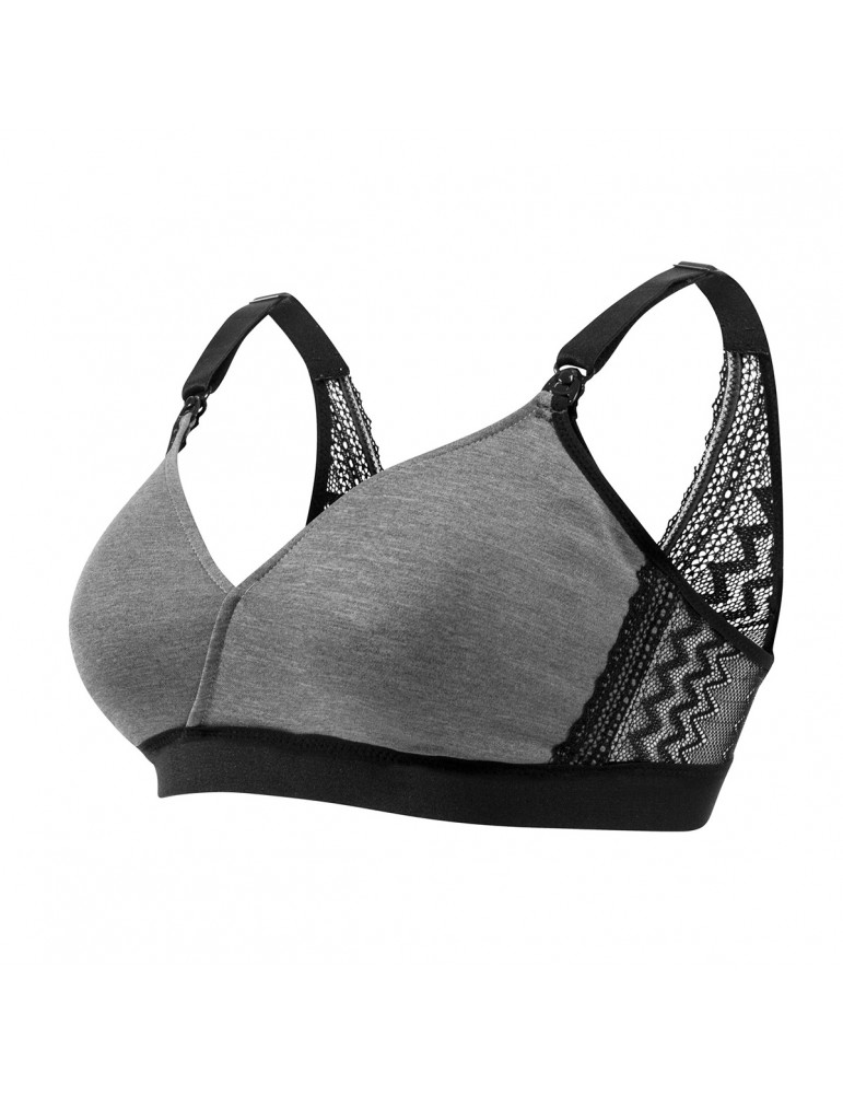 Cache Coeur Biustonosz ciążowy i do karmienia SERENA GREY, Rozmiar biutonosza: 75C/D