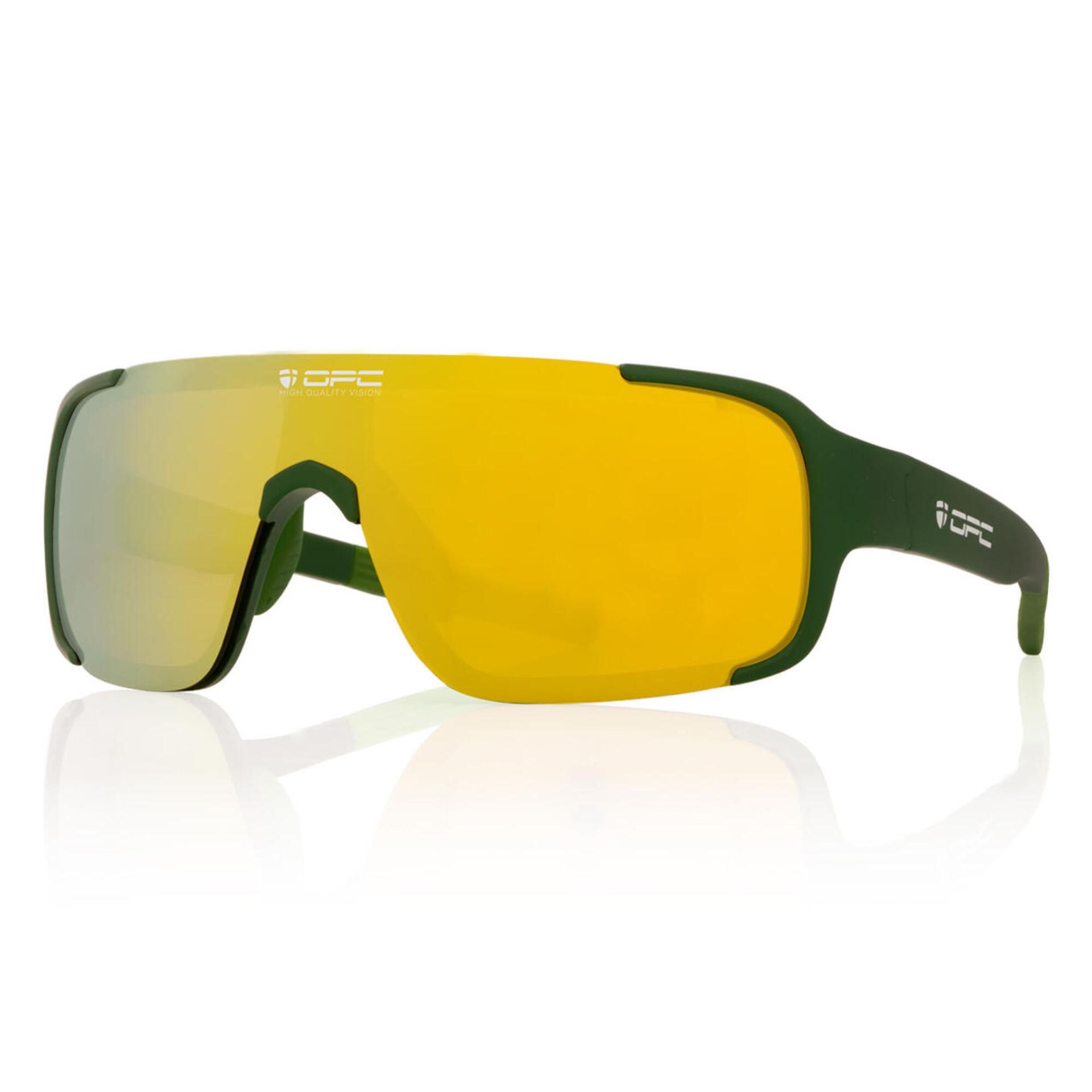 Revo Opc Sport Okulary przeciwsłoneczne OPC All Round Jet Matt Green Gold z polaryzacją