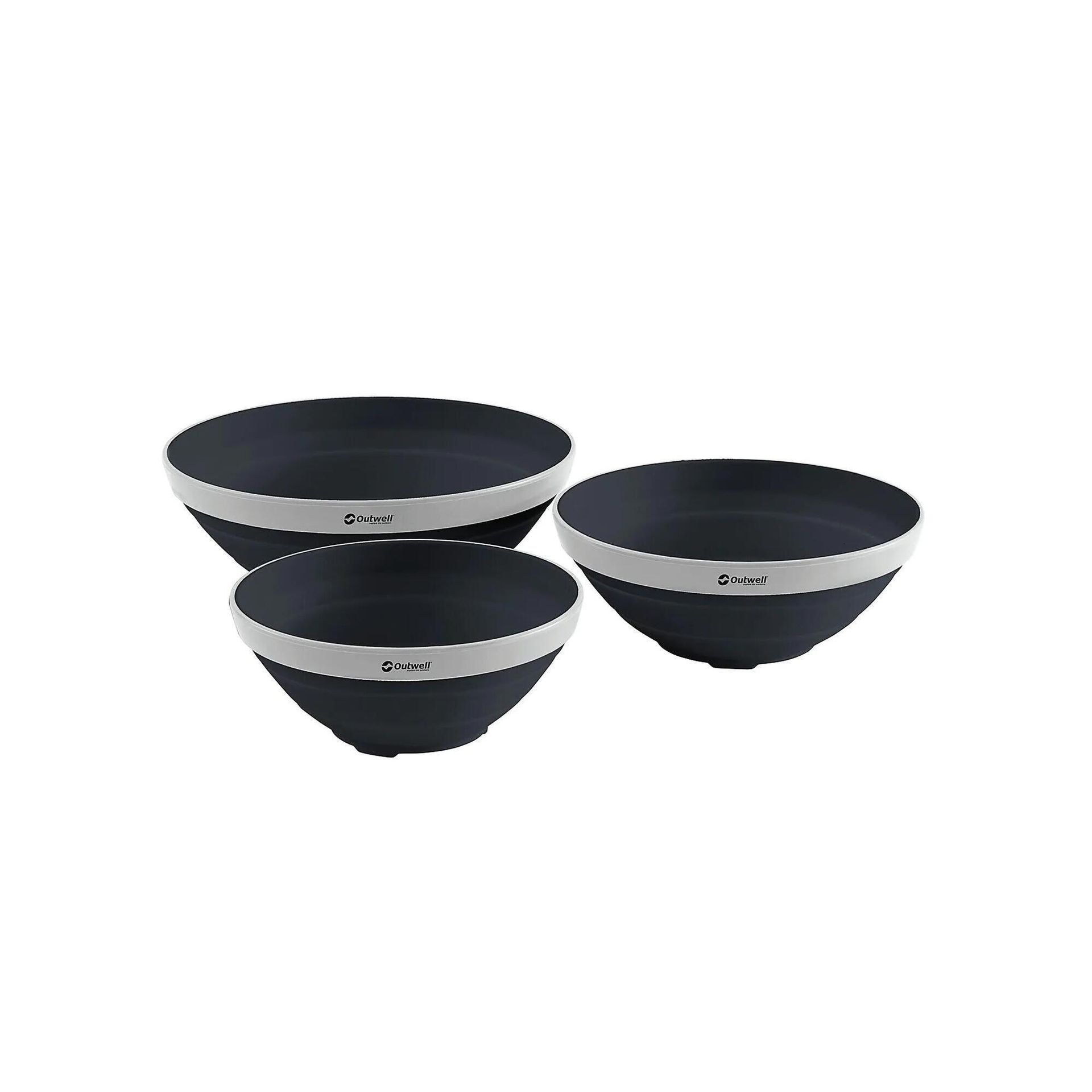 Outwell Collaps Zestaw misek, navy night 2020 Miski 650957