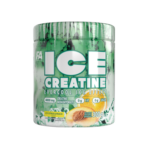 FITNES AUTHORITY Ice Creatine - 300g - Icy Citrus & Peach / Cytrusy & Brzoskwinia - Kreatyny