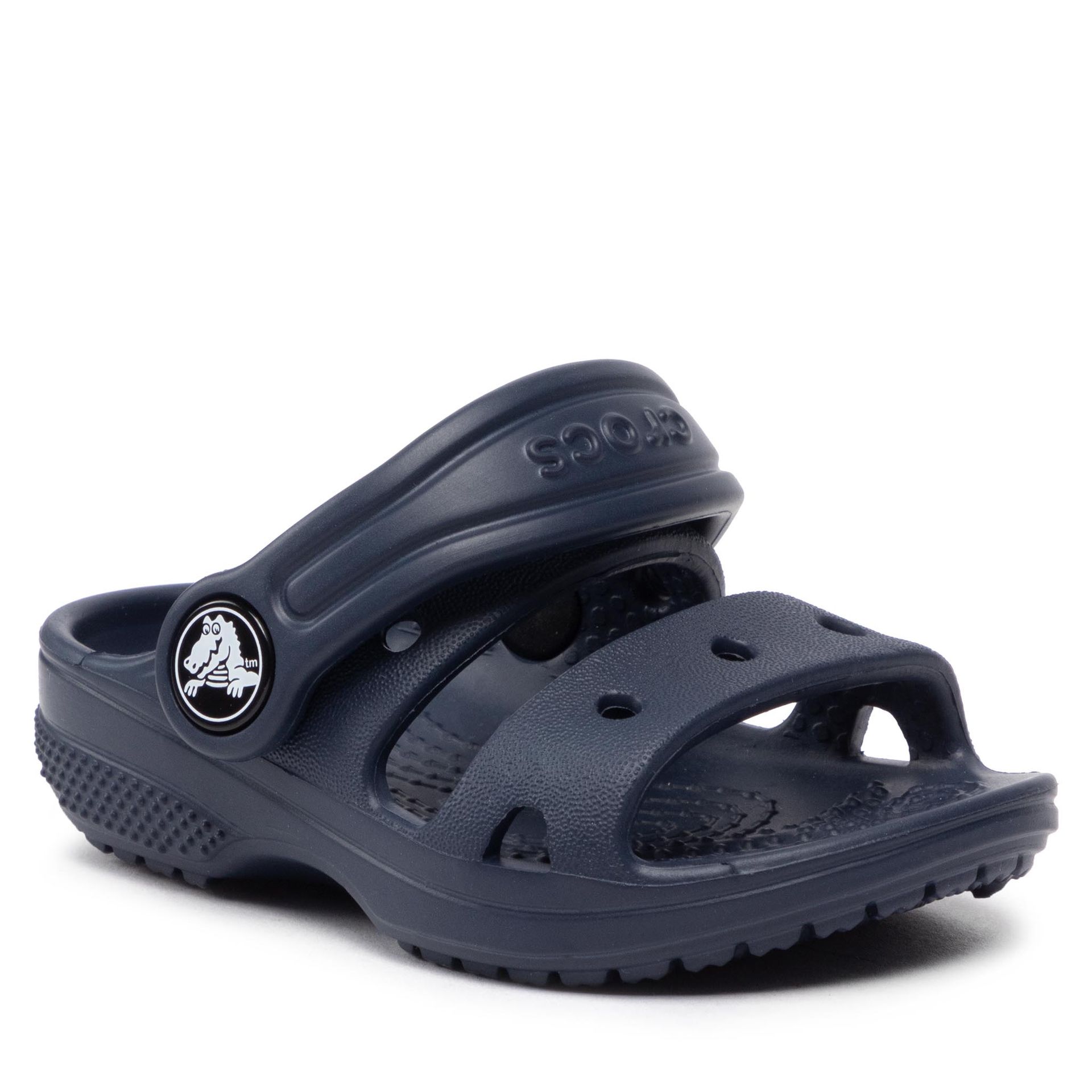 Klapki CROCS - Classic Crocs Sandal T 207537 Navy