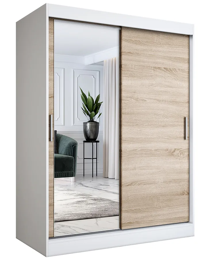 Szafa 150x200 przesuwna z lustrem B1-C28