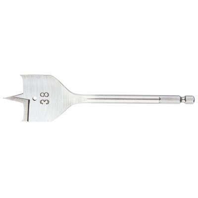Graphite Wiertło łopatkowe do drewna, 38x152mm, , 57H242