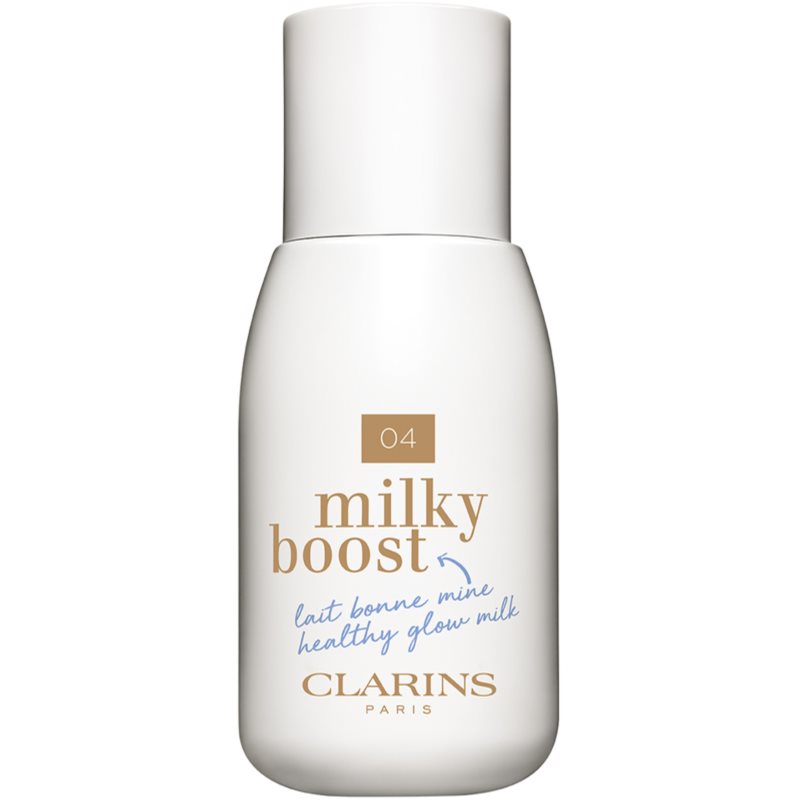 Clarins milky auburn Upiększające mleczko do makijażu Milky Boost Podkład 50ml
