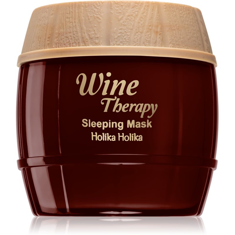Holika Wine Therapy maseczka całonocna z czerwonym winem 120ml