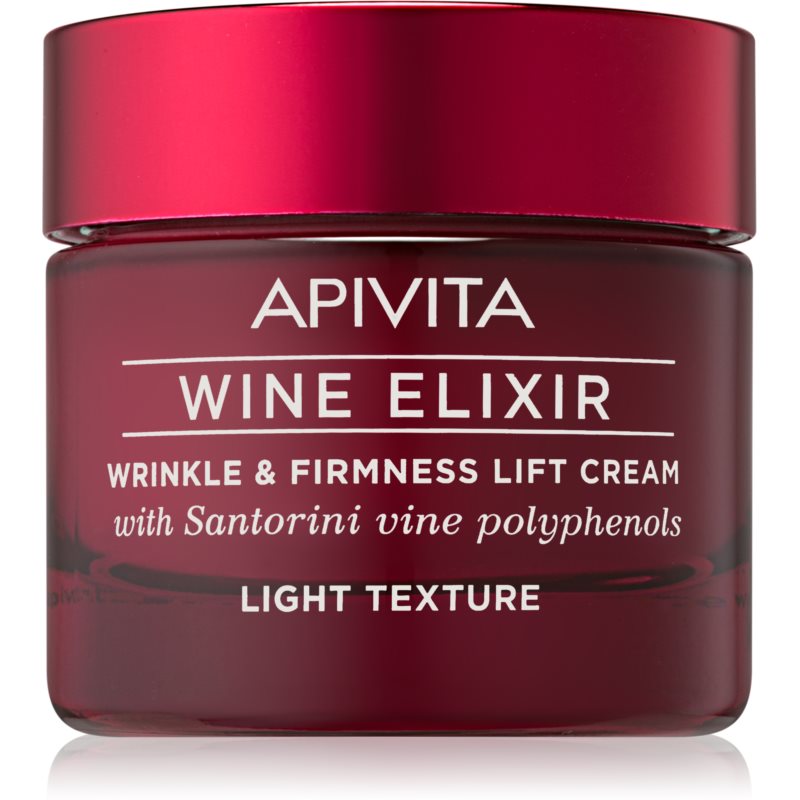 Фото - Крем і лосьйон Elixir Apivita Wine  - ujędrniająco-liftingujący lekki krem przeciwzmarszcz 