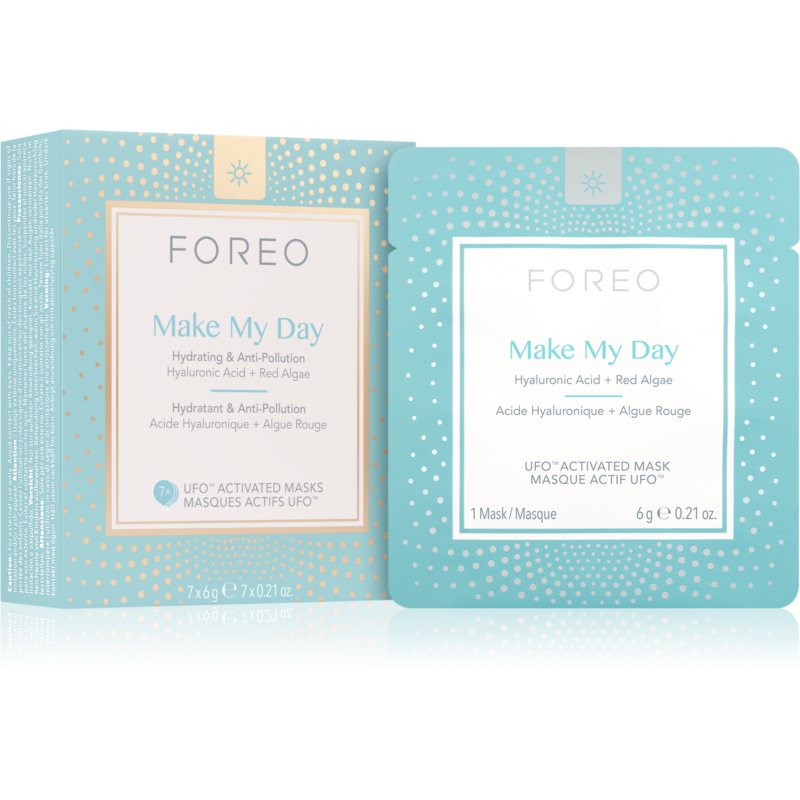 Foreo foreo Make My Day UFO-aktywowanemu maska, 7 Pack F3814