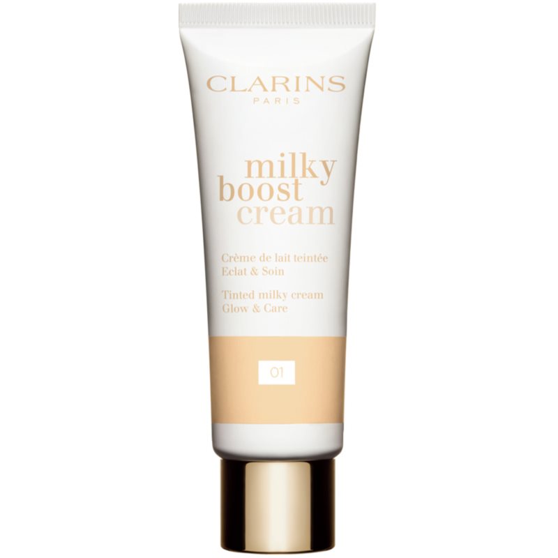 Clarins Milky Boost Cream rozjaśniający krem BB odcień 01 45 ml