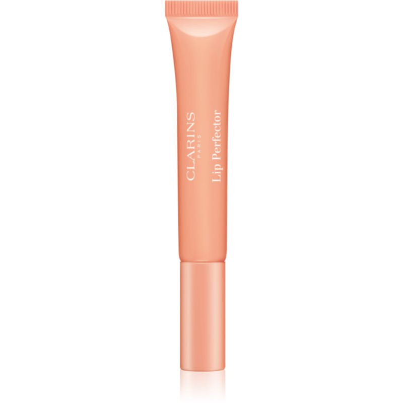 Clarins Lip Perfector Shimmer błyszczyk do ust o działaniu nawilżającym odcień 02 Apricot Shimmer 12 ml