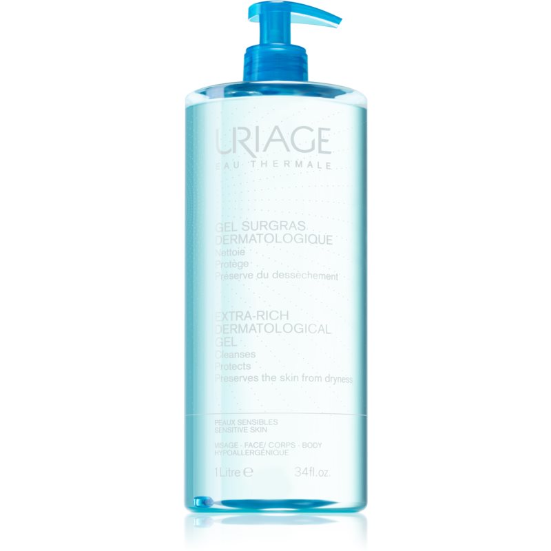 Uriage Hygine żel oczyszczający do twarzy i ciała Gentle Foaming Gel) 1000 ml