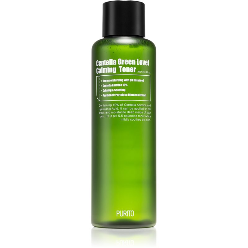 Purito Centella Green Level Calming Toner - Toner wygładzający na bazie wąkrotki azjatyckiej 8809563100163