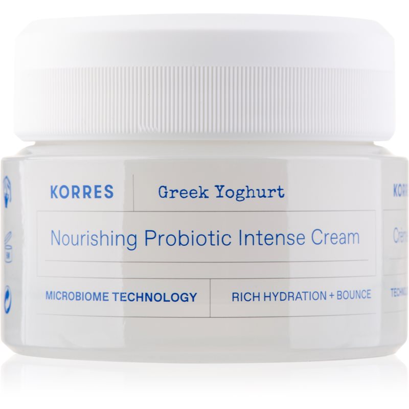 Korres Greek Yoghurt - Krem intensywnie nawilżający dla skóry suchej