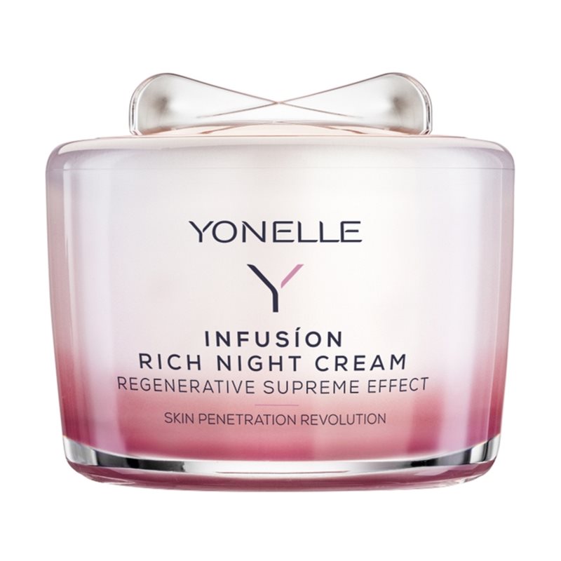 Yonelle Infusion Rich Night Cream Odżywczy Krem Infuzyjny na noc różowy 55ml