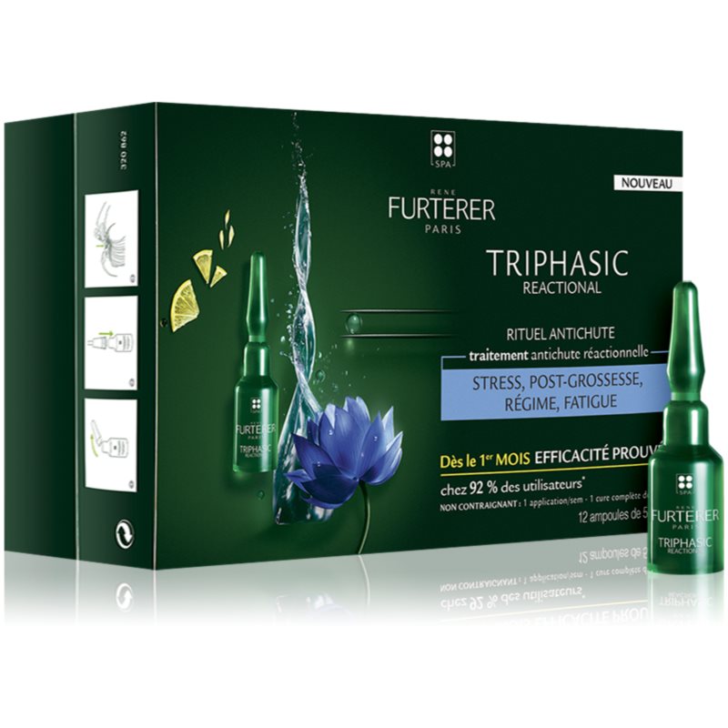 Rene Furterer Triphasic Reactional Kuracja przeciw okresowemu wypadaniu włosów 12 x 5ml 7077328
