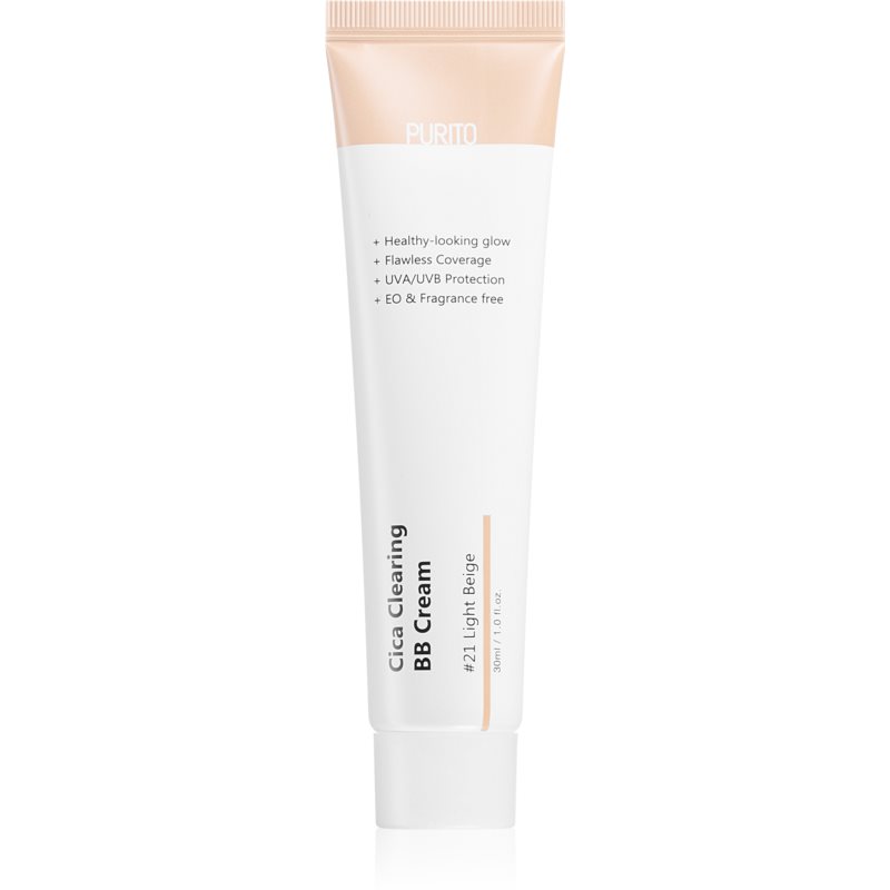 purito Cica Clearing BB Cream #21 Light Beige 30ml Purito