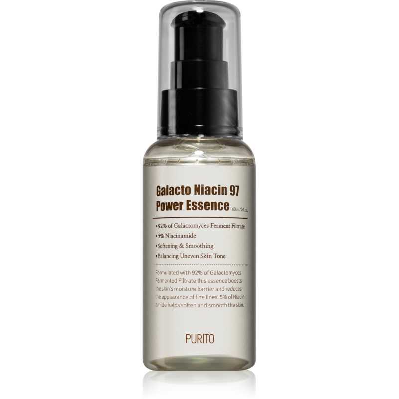 purito Galacto Niacin 97 Power Essence-Rozjaśniająco-nawilżająca esencja do twarzy 60ml PURITO