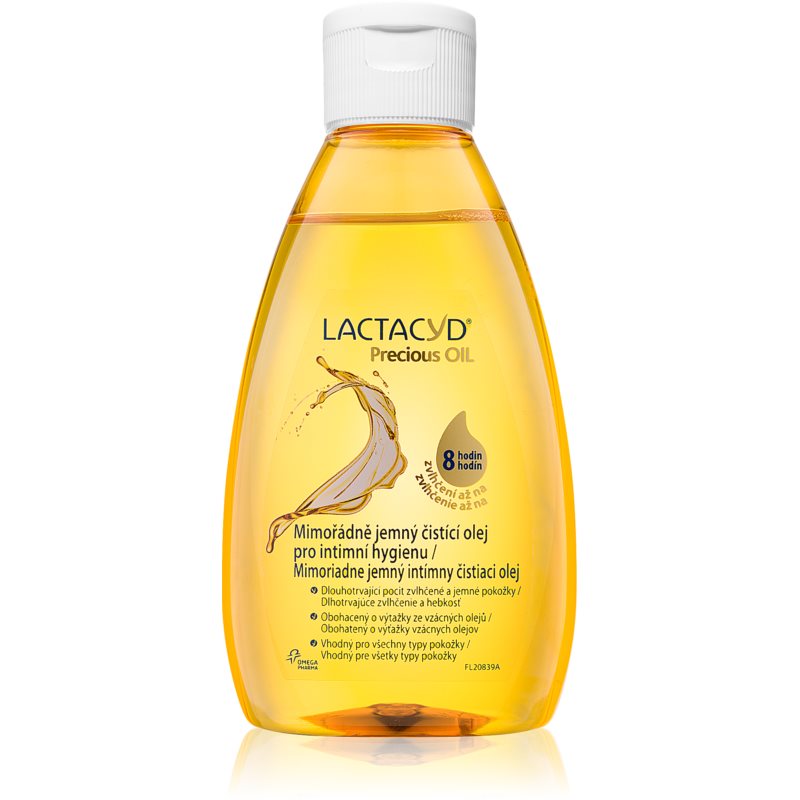 GlaxoSmithKline Lactacyd Precious Oil olejek delikatnie oczyszczajacy do higieny intymnej 200 ml