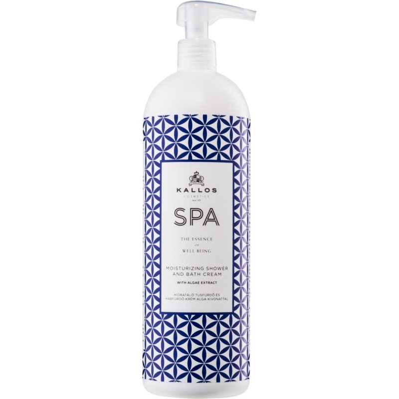 Kallos SPA MOISTURIZING Nawilżający żel pod prysznic i do kąpieli 1000 ml